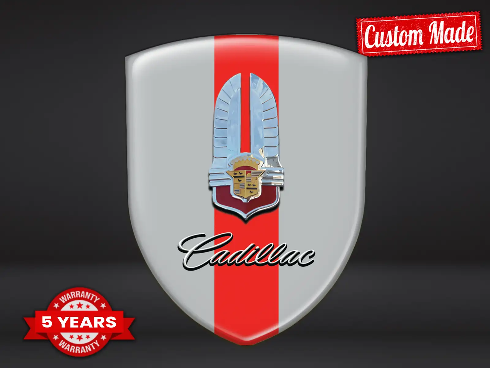Cadillac Stickers Pare-Chocs Custom Design Robuste Pro Pour 